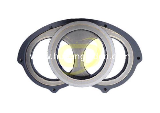 Concrete Pump Spectacle Wear Plate Cutting Ring For Truck Mounted