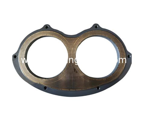 Concrete Pump Spectacle Wear Plate Cutting Ring For Truck Mounted