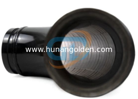 Wear Resistant Concrete Pump Delivery Pipe 90 Degree Concrete Pump Elbow
