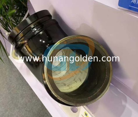 Wear Resistant Concrete Pump Delivery Pipe 90 Degree Concrete Pump Elbow