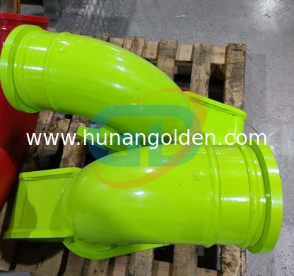 65Mn Concrete Pump Delivery Pipe Bend Hinged Elbow NO.1 001690213A0200000
