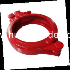 Carbon Steel Concrete Pump Delivery Pipe Fittings Concrete Pipe Clamp OEM