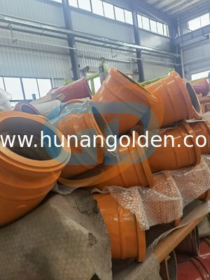 Putzmeister Concrete Pump Delivery Pipe Elbows Bend Pipe 90D 45D 30D